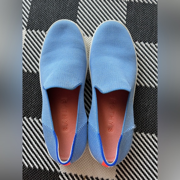 Rothy's Shoes - Rothy’s Size 9 Slip On Sneakers 🩵